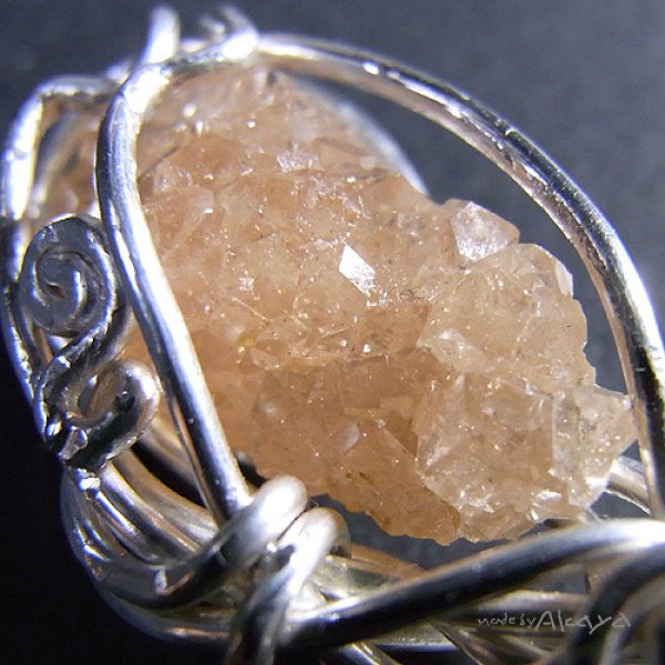 画像4: エルフのペンダント グロッシュラーライトガーネット (4)