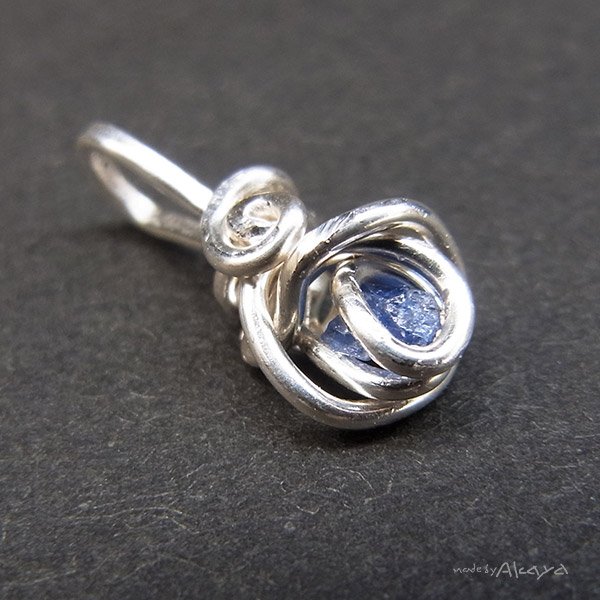 画像4: プチペンダント サファイヤ (4)