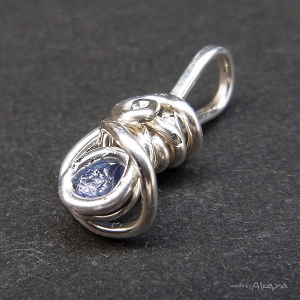 画像5: プチペンダント サファイヤ (5)