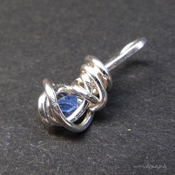 画像7: プチペンダント サファイヤ (7)