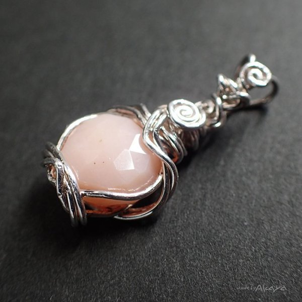 画像4: エルフのペンダント ピンクオパール (4)