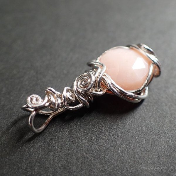 画像5: エルフのペンダント ピンクオパール (5)