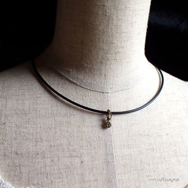 画像2: プチペンダント エメラルド (2)