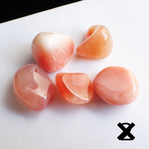 画像5: アプリコットめのう タンブル (5)