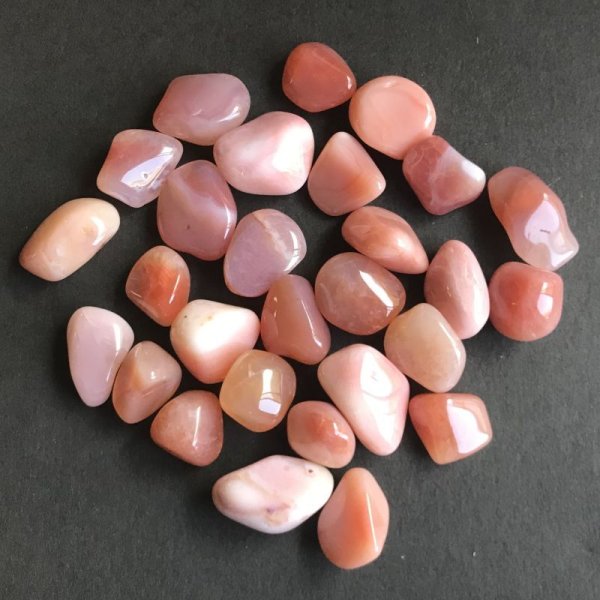 画像2: アプリコットめのう タンブル (2)